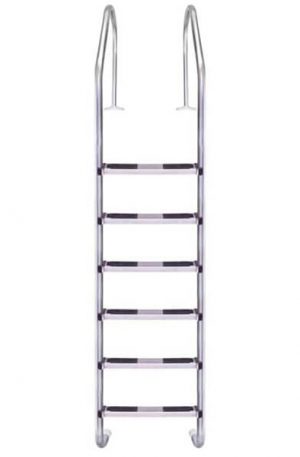 نردبان استخری مدل استاندارد 6 پله استیل